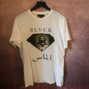 Diamond + Black Scale Colab tee